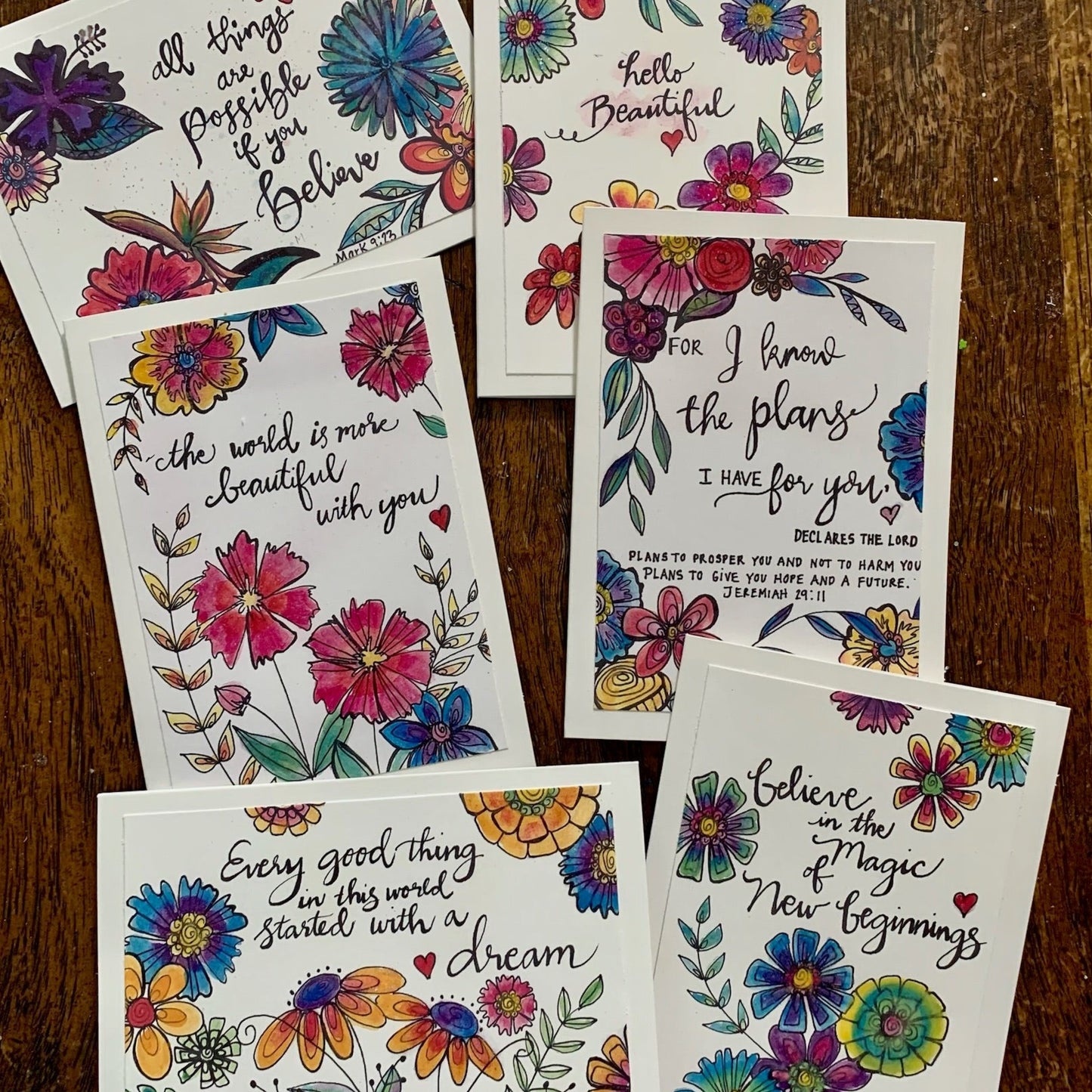 Floral Inspiration Cards